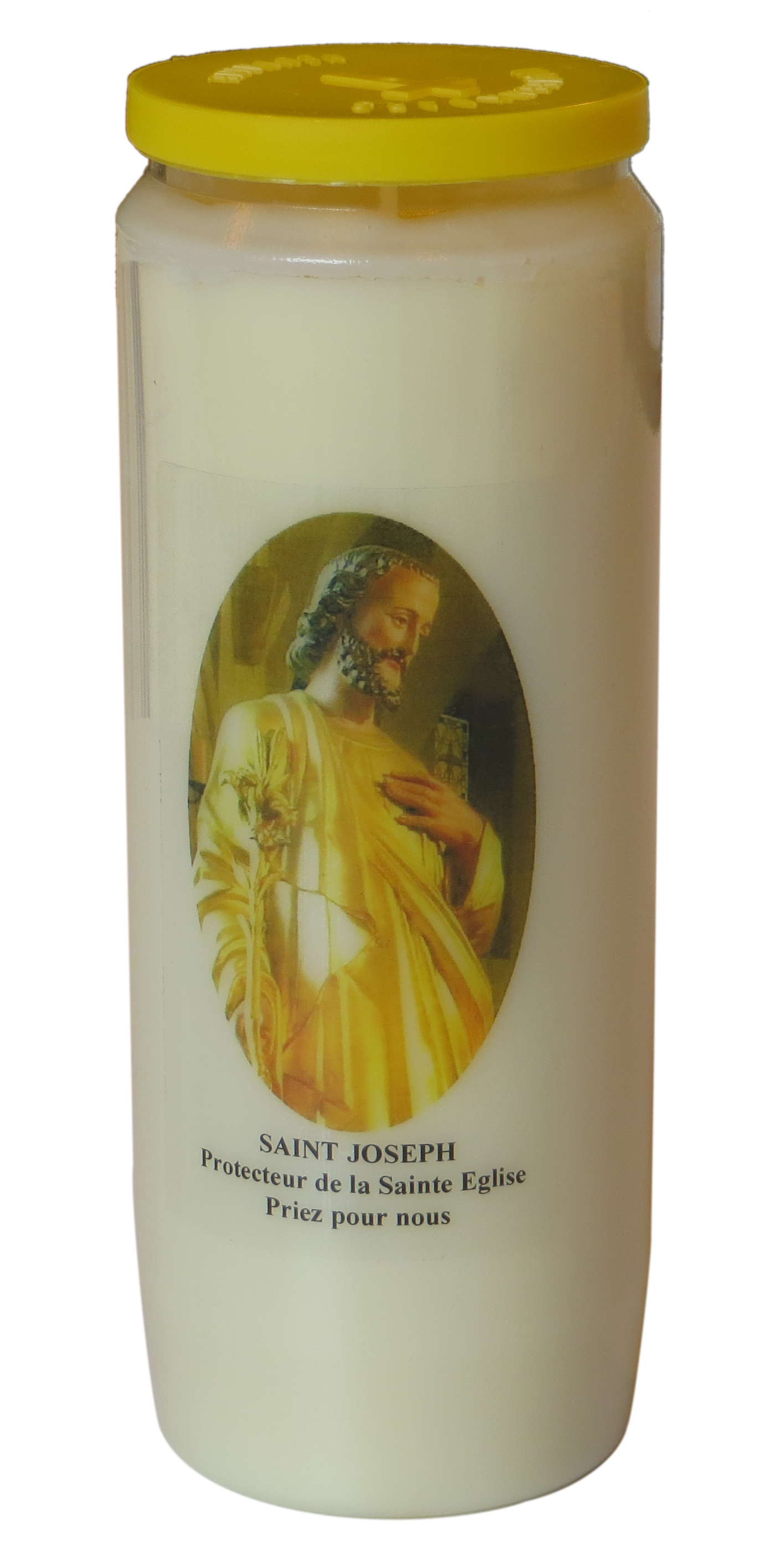 Novena candle Saint Joseph (Réf. CDOV9JC)