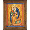 Icon of the sitted Virgin et the Child Jesus of Jouques