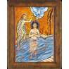 Icon of The Baptism of Christ (XXth)
