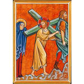 Jesús con la cruz a cuestas (Montage plat)
