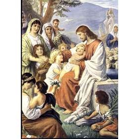 Jésus bénissant des enfants