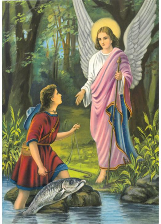 Saint Raphael, invoked as the Angel of medicine