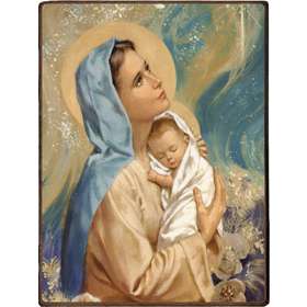 La Virgen María con el Niño Jesús