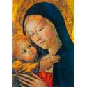 Icono de La Virgen María con el Niño Jesús de Neroccio