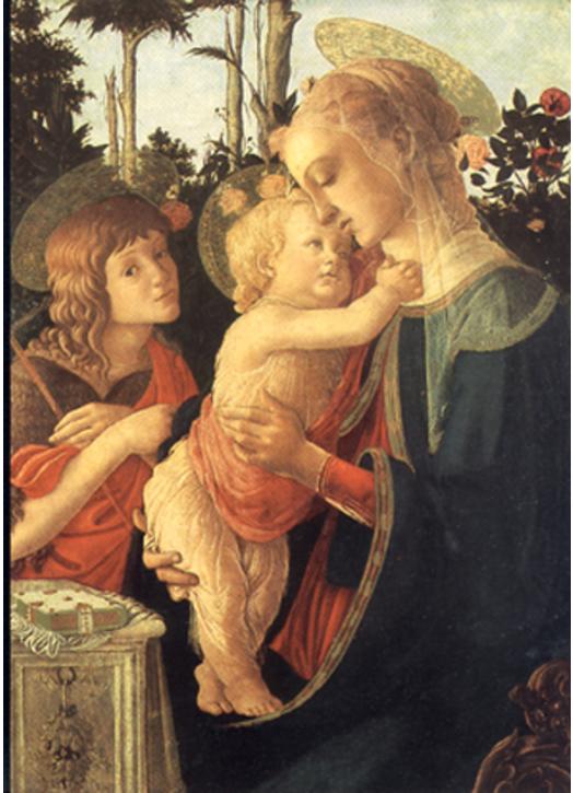 La Vierge, l'Enfant Jésus et St Jean Baptiste