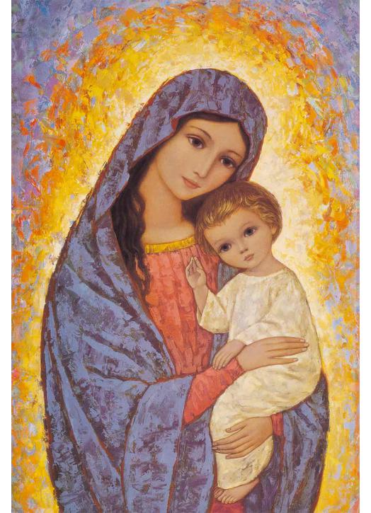 La Mère de Dieu avec L'Enfant-Jésus