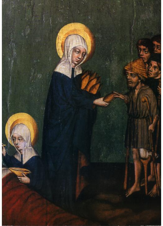 Sainte Hedwige (détail) Sainte Hedwige (détail)