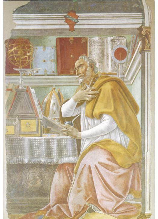 Saint Augustine (detail)