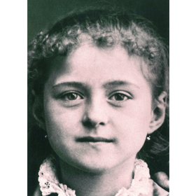 Saint Thérèse of the Child Jesus at eight years.