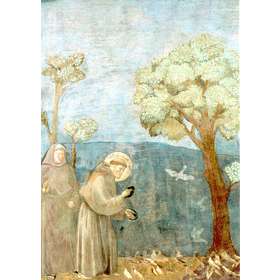 Saint François prêchant aux oiseaux