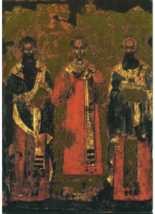Saint Basile, Saint Grégoire et Saint Jean Chrysostome