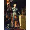 Santa Juana de Arco en la consagración del rei Carlos VII
