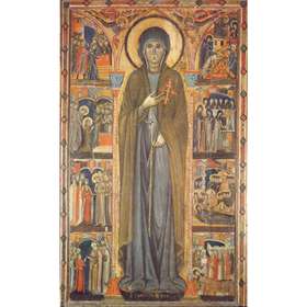 Saint Clare and scenes from her life