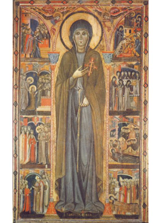 Saint Clare and scenes from her life