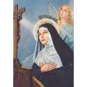 Icon of Saint Rita and the grace of the thorn