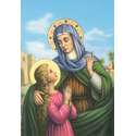 Icône de Sainte Anne et Marie en prière