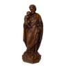 Vente Statue de saint Joseph, ton bois 28 cm (Vue de face)