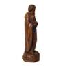 Statue de saint Joseph, ton bois 28 cm (Vue du profil droit)