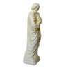 Statue de saint Joseph, ivoire patiné 30 cm (Vue du profil droit)