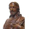 Statue du Sacré-Coeur de Jésus, 45 cm (Vue légèrement en biais, gros plan)