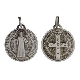 0.9 " Sterlingsilber Oval Medaille St.Saint Isabella 18 " Kette S944418 