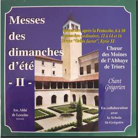 Messes des Dimanches d'été II (Triors)