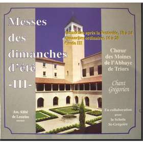 Messes des Dimanches d'été III (Triors)