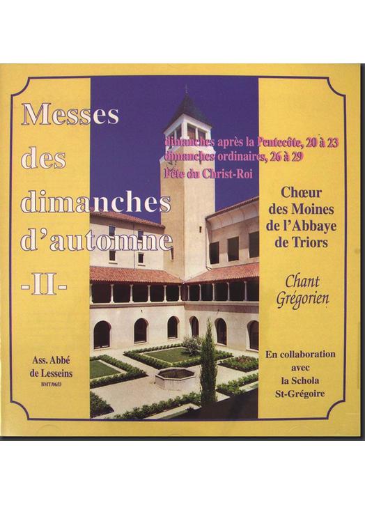 Masses of the Sundays of Autumn II (Triors)