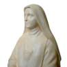 Sainte Thérèse assise, 20 cm (Gros plan du buste vue du profil gauche)