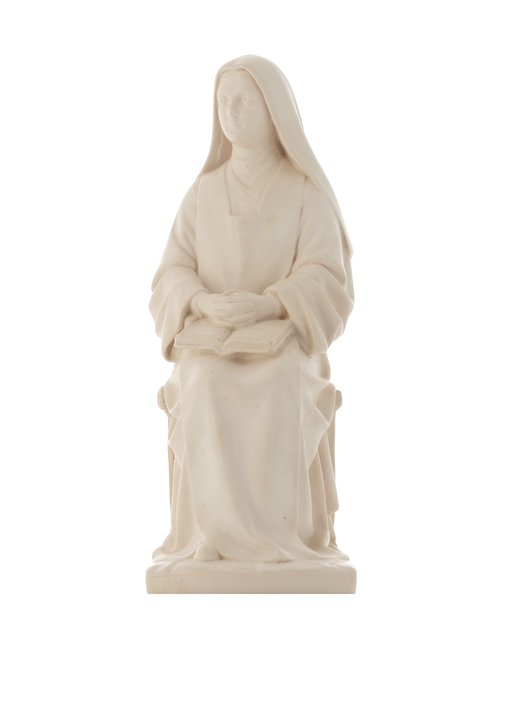 Sainte Thérèse assise, 20 cm (Vue de biais)