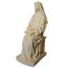 Sainte Thérèse assise, 20 cm (Vue du profil gauche en biais)