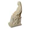 Sitted Saint Theresa, 20 cm (Vue du profil gauche)