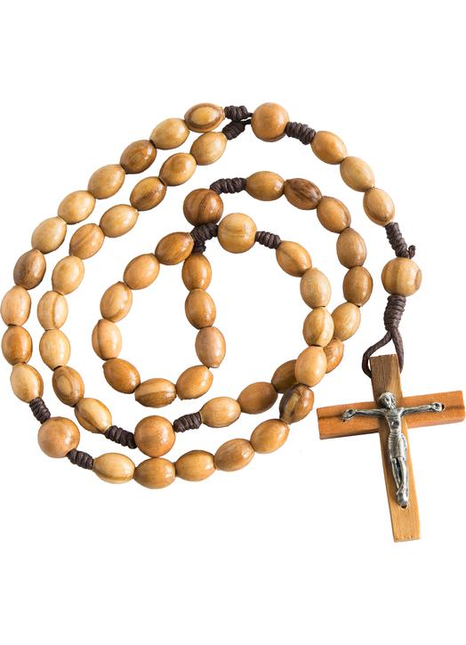 Olive wood Rosary