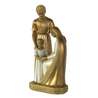 Holy Family polychrome, 19 cm (Vue de biais)