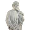 Saint Joseph, 30 cm (Gros plan du buste)