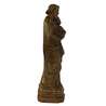 Statue de saint Joseph, bois clair 15 cm (Vue du profil droit)