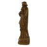 Statue de saint Joseph, bois clair 15 cm (Vue du profil gauche)