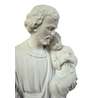 Vente Statue de saint Joseph, 46 cm (Gros plan de la vue de biais)