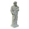 Statue de saint Joseph, 46 cm (Vue du profil droit en biais)