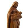 Statue de la Vierge d'Autun, 30 cm (Vue approchée du buste)