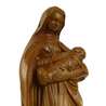 Statue de la Vierge d'Autun, 30 cm (Vue de gros plan en perspective)