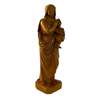 Statue de la Vierge protectrice, 20 cm (Vue du profil droit en biais)