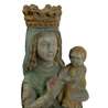 Statue de la Vierge gothique, 52 cm (Vue du visage)