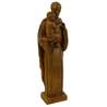 Statue de saint Joseph, bois clair 20 cm (Autre vue du profil gauche en biais)