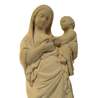 Virgin with the bird - color hones, 21 cm (Gros plan)