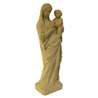 Virgin with the bird - color hones, 21 cm (Vue du profil droit en biais)