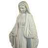 Statue de la Vierge Miraculeuse, 28 cm (Vue rapprochée en biais)