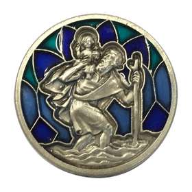 St. Christopher car medal