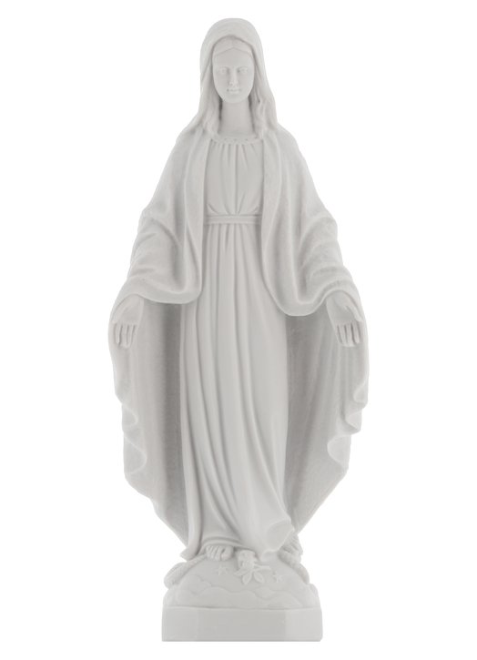 Virgen Milagrosa, 35 cm (Vue de face)