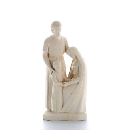 Estatuilla De La Sagrada Familia Para Belén - Con Luces LED, Resina, 14.5x4.7x19 Cm, Decoración Navideña Religiosa